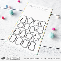 Little Succulent Agenda - Creative Cuts